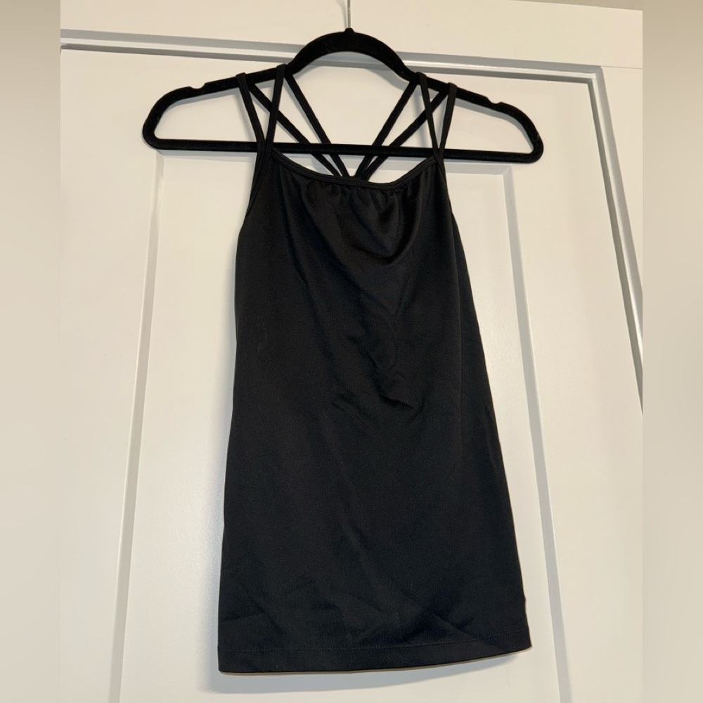 Black Champion Workout Top